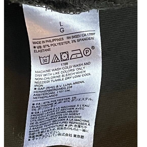 Women's Banana Republic Ruffle Neck Shirt Dress Green Button Down Size Large - Picture 4 of 4